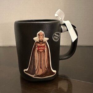Rae Dunn x Disney Villains EVIL QUEEN DARK MAGIC Double Sided Textured Mug